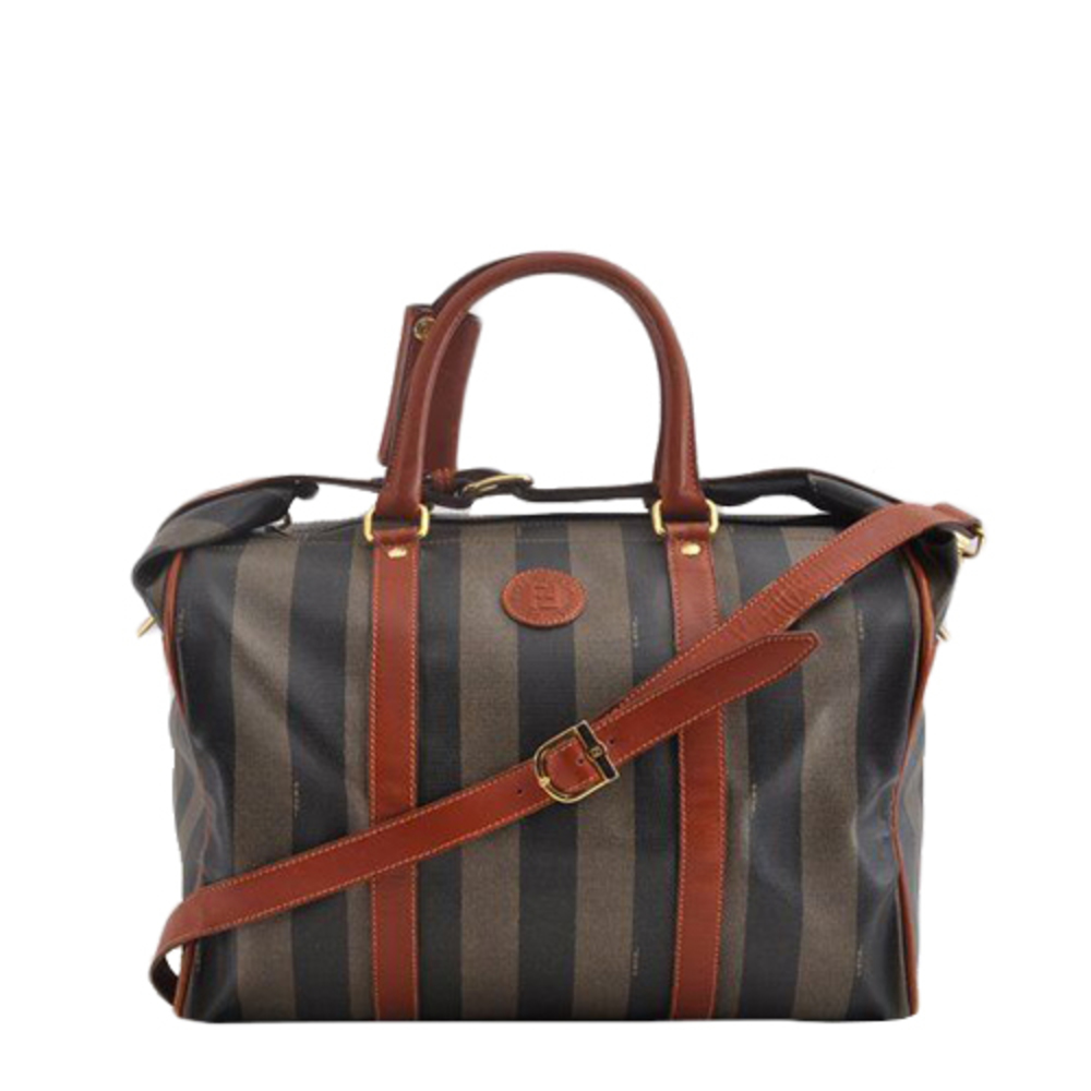 SOLD Fendi | Pequin Boston Travel Bag